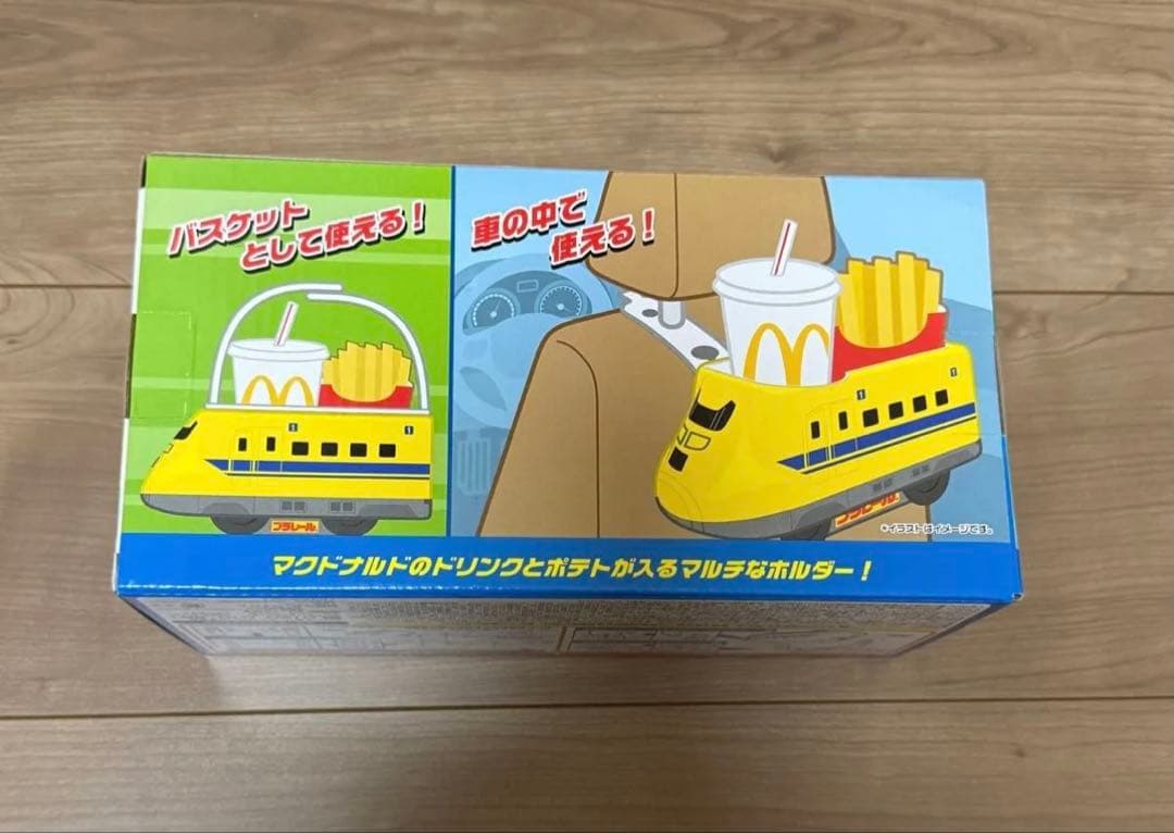 マクドナルド プラレール ドクターイエロー ドリンク&ポテトホルダー 新品 — image 4