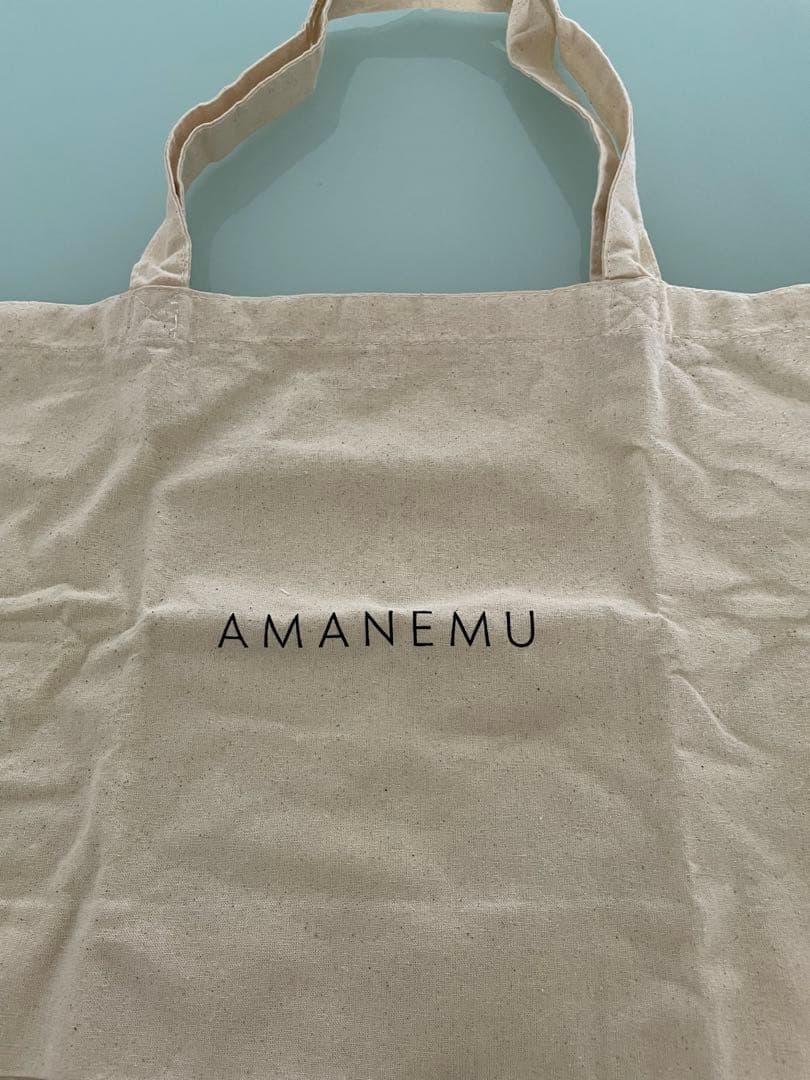 AMANEMU トートバッグ キャンバス地 ショッパー　非売品　未使用 — image 2