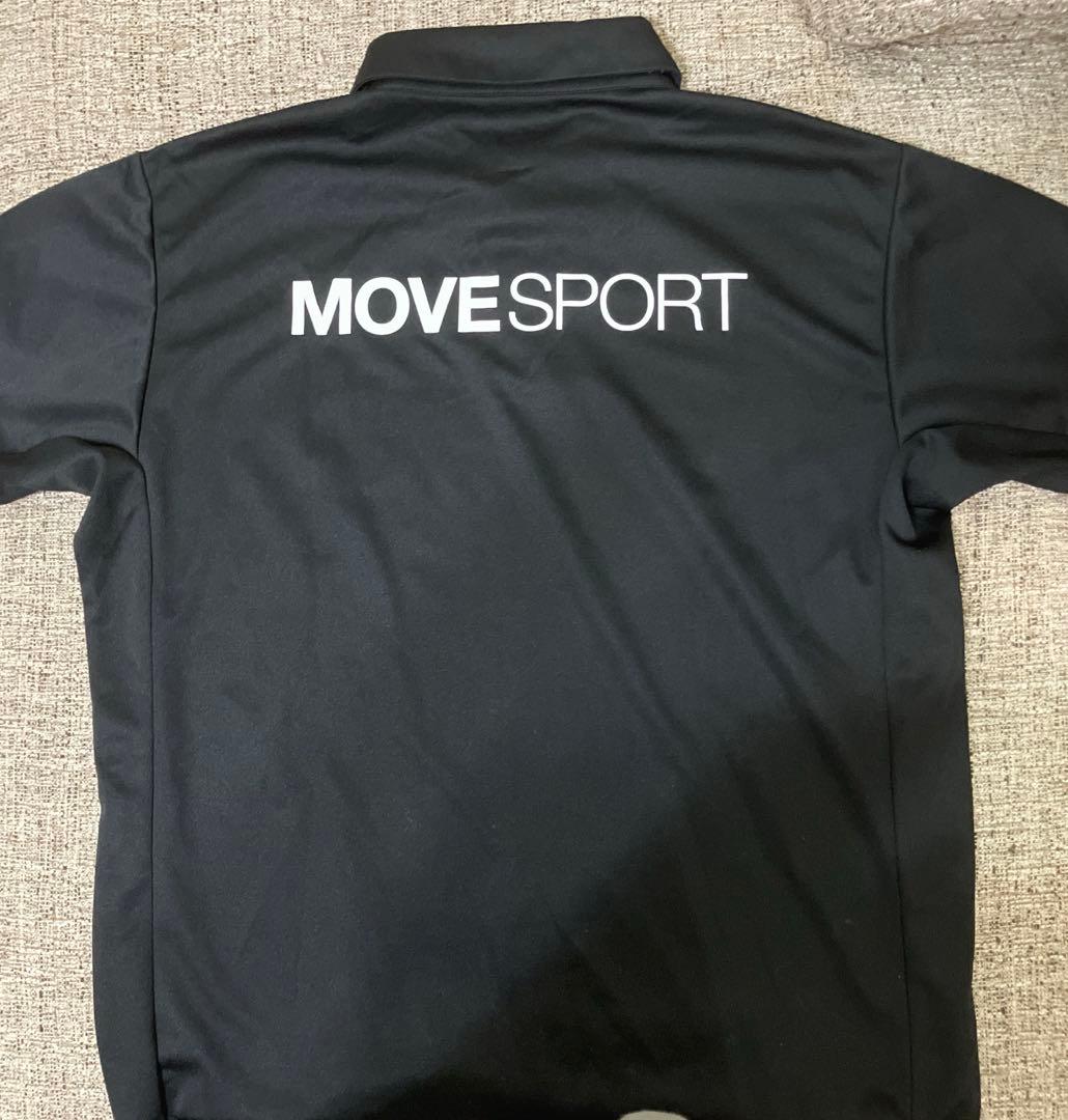 【未使用に近】【DESANT】デサント MOVESPORTポロシャツ ブラックＬ — image 5