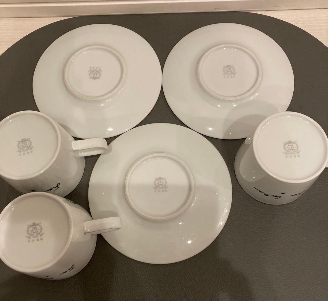 希少【不許複製】SEYEI 瀬栄陶器 セーエーティーカップ＆ソーサー 3客セット — image 3