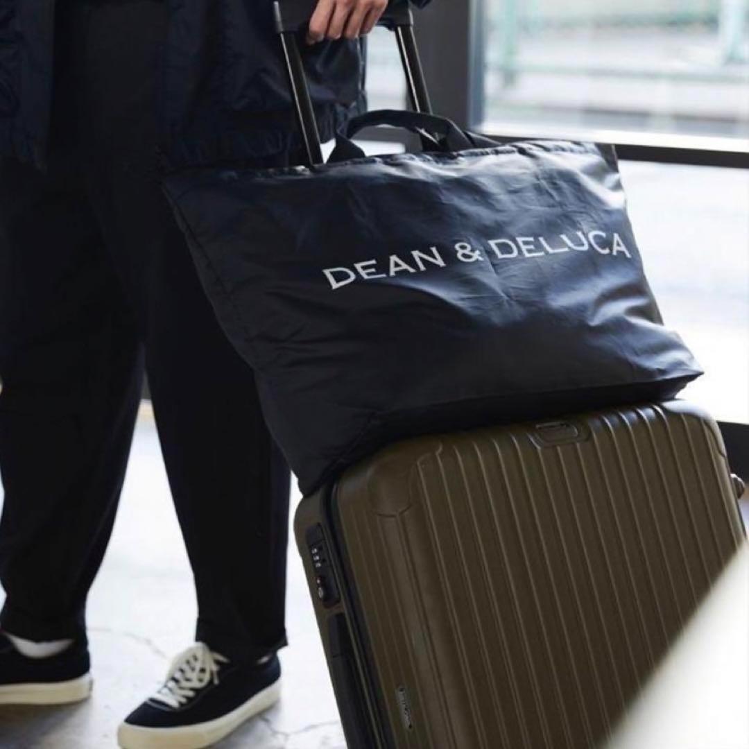 DEAN&DELUCA トートバッグ パッカブルトート エコバッグ 旅行 黒 — image 4