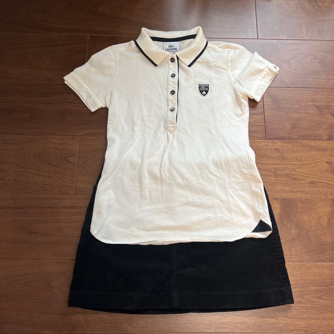 LACOSTE ポロシャツ ホワイト 38サイズ — image 5
