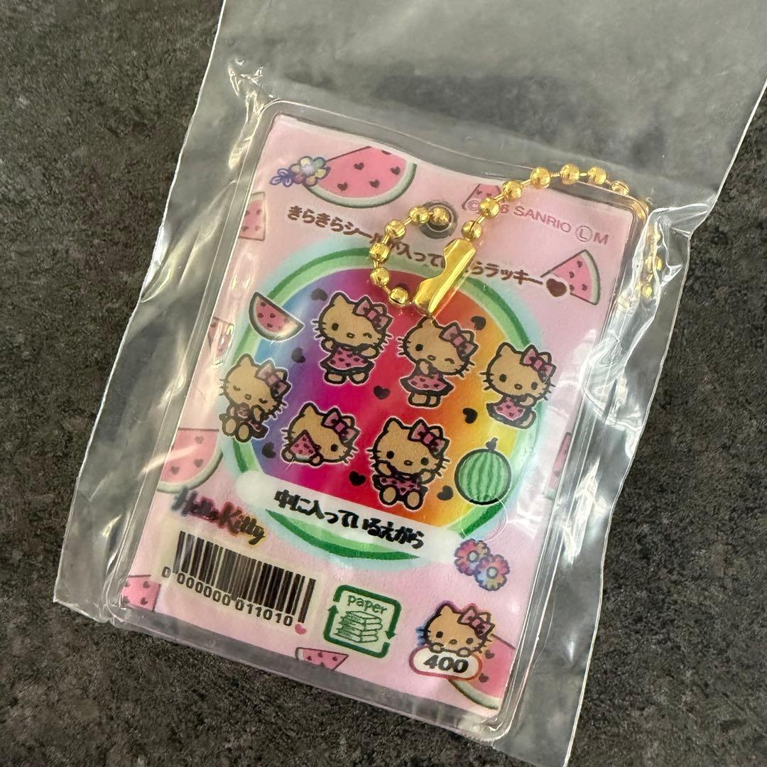 サンリオ シャカシャカフレーク風シールチャーム こんがり　 ハローキティ — image 4