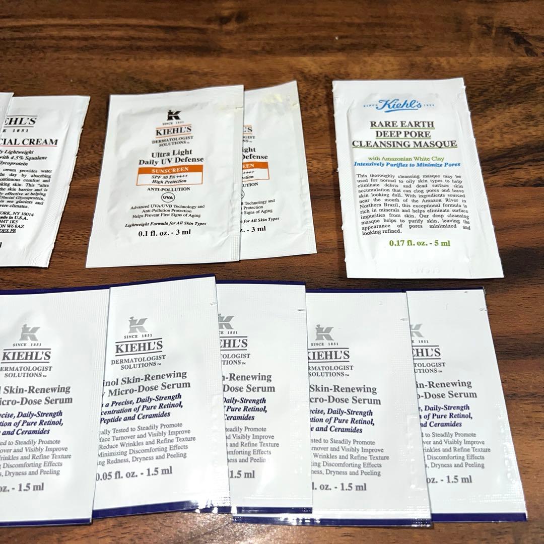 【即購入OK】Kiehl's スキンケア サンプルセット — image 2