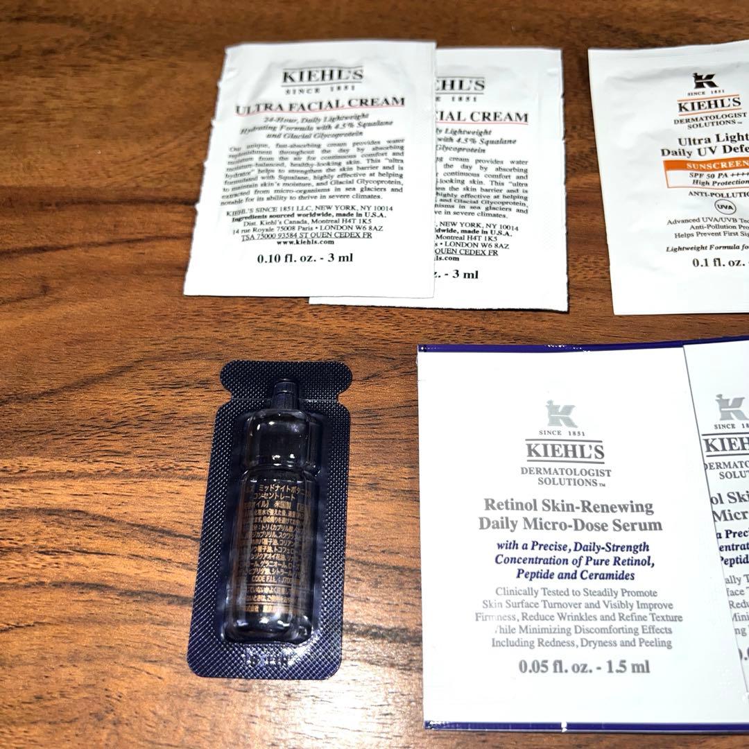 【即購入OK】Kiehl's スキンケア サンプルセット — image 3