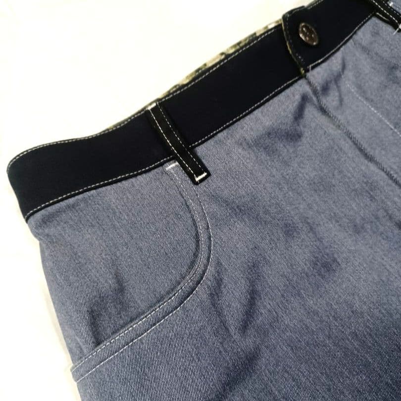 専用■未使用■CLUNK クランク ゴルフ ストレッチスカート インディゴ L — image 2