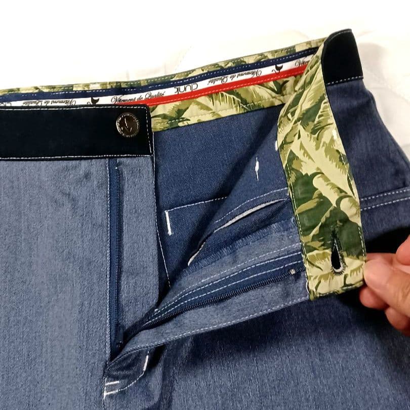 専用■未使用■CLUNK クランク ゴルフ ストレッチスカート インディゴ L — image 5