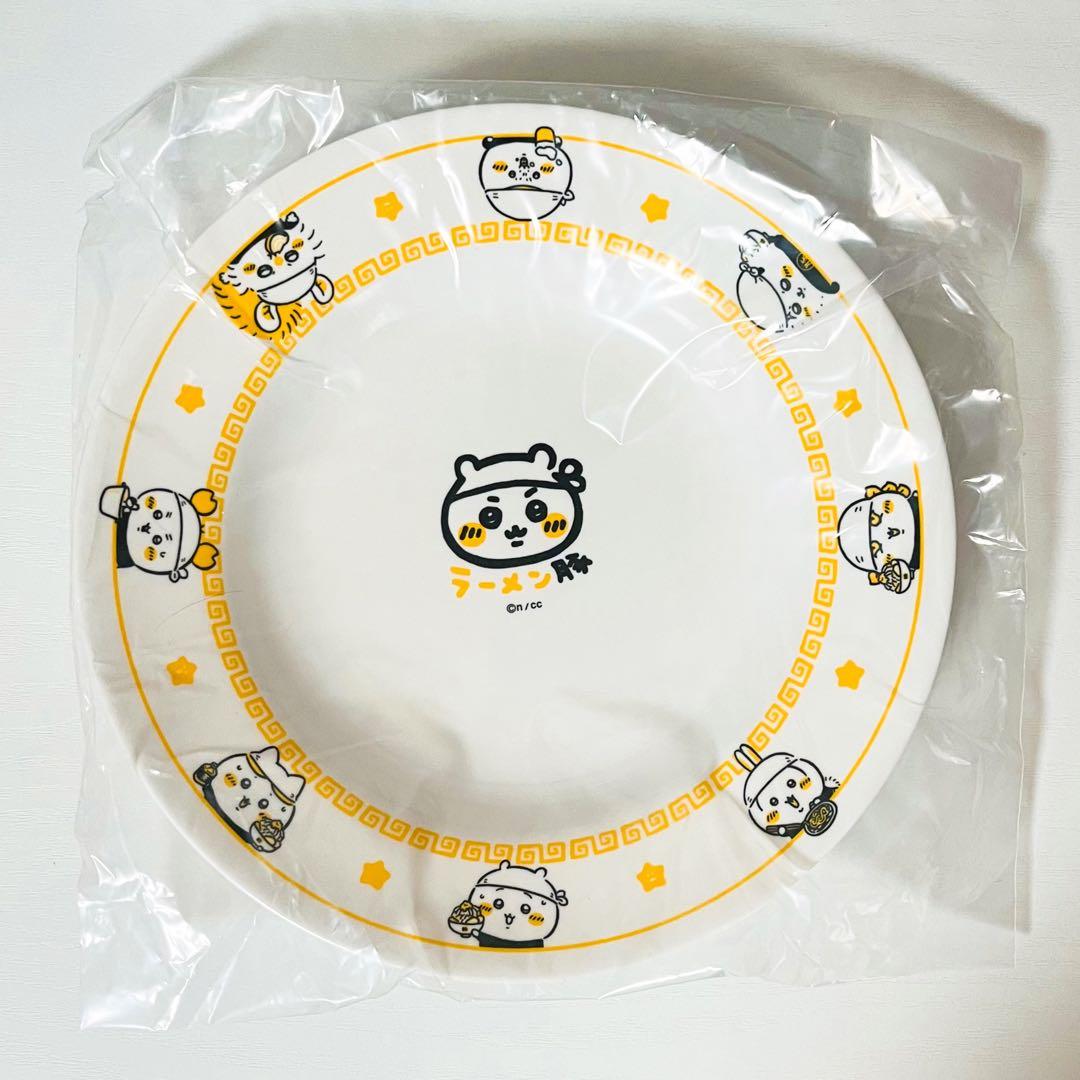 新品★ちいかわ★ちいかわラーメン豚★メラミン皿 — image 3