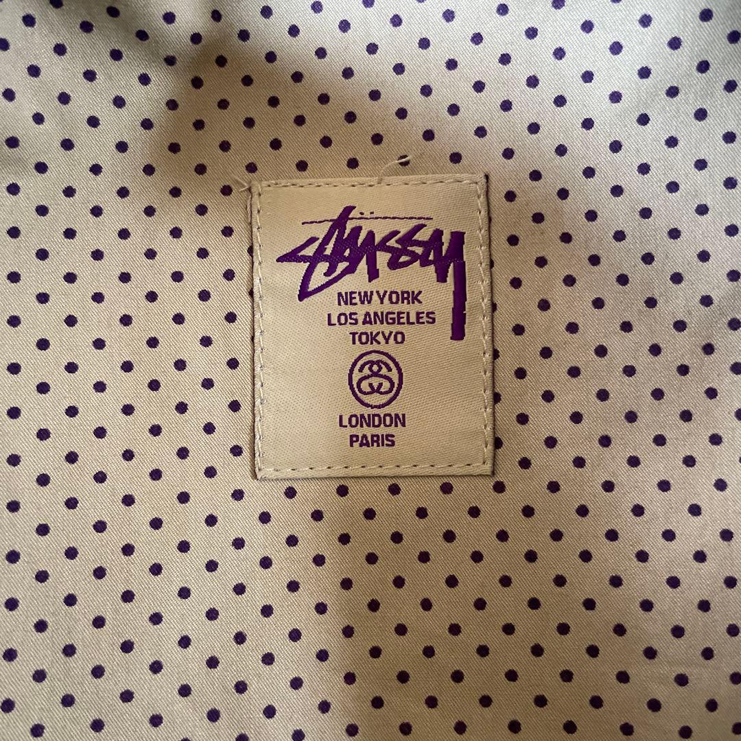 ステューシー　チェック柄 ハンチング帽 ネイビー/ブルー　L、XL — image 4