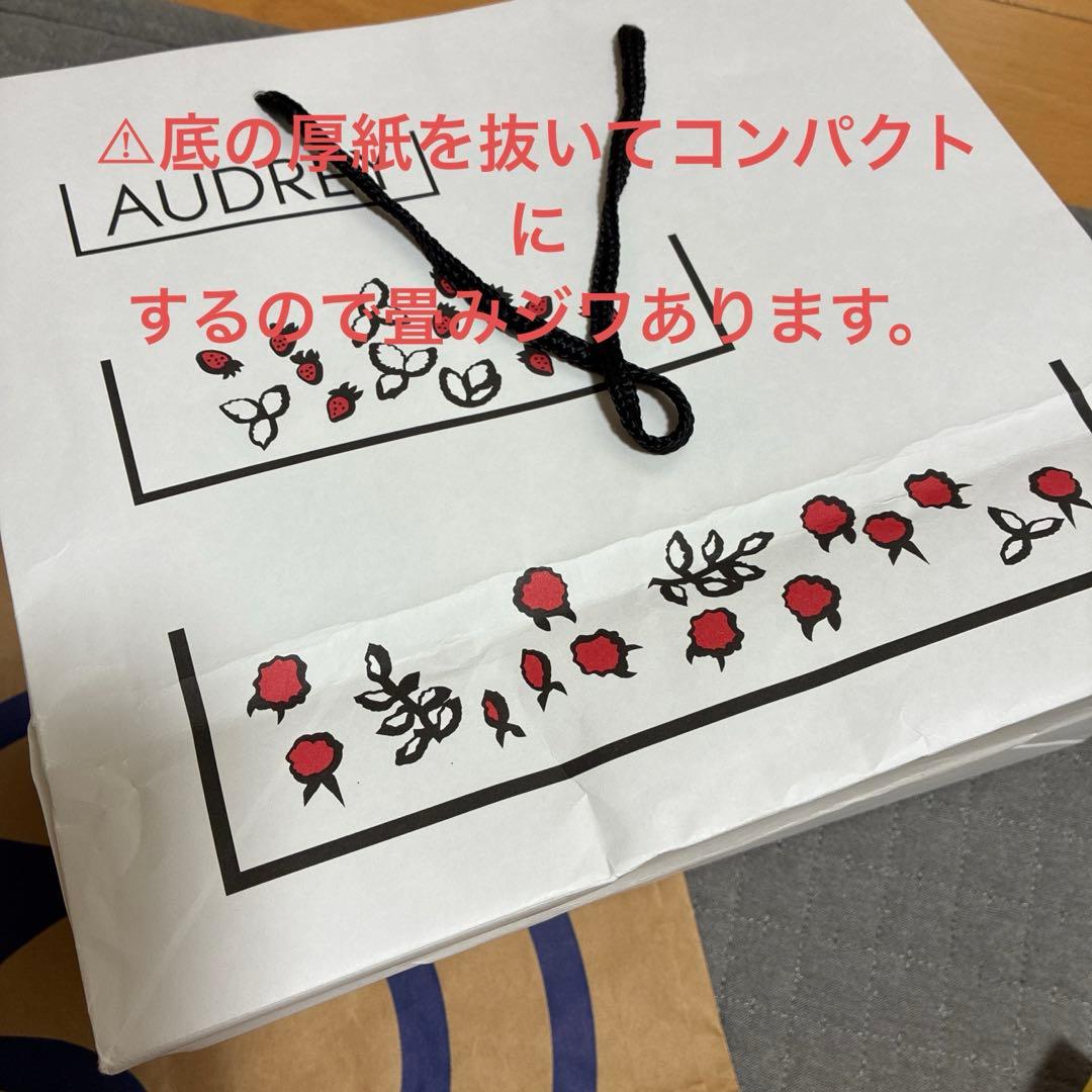 AUDREY他 ショップ袋 ショッパー まとめ売り　5枚 — image 4