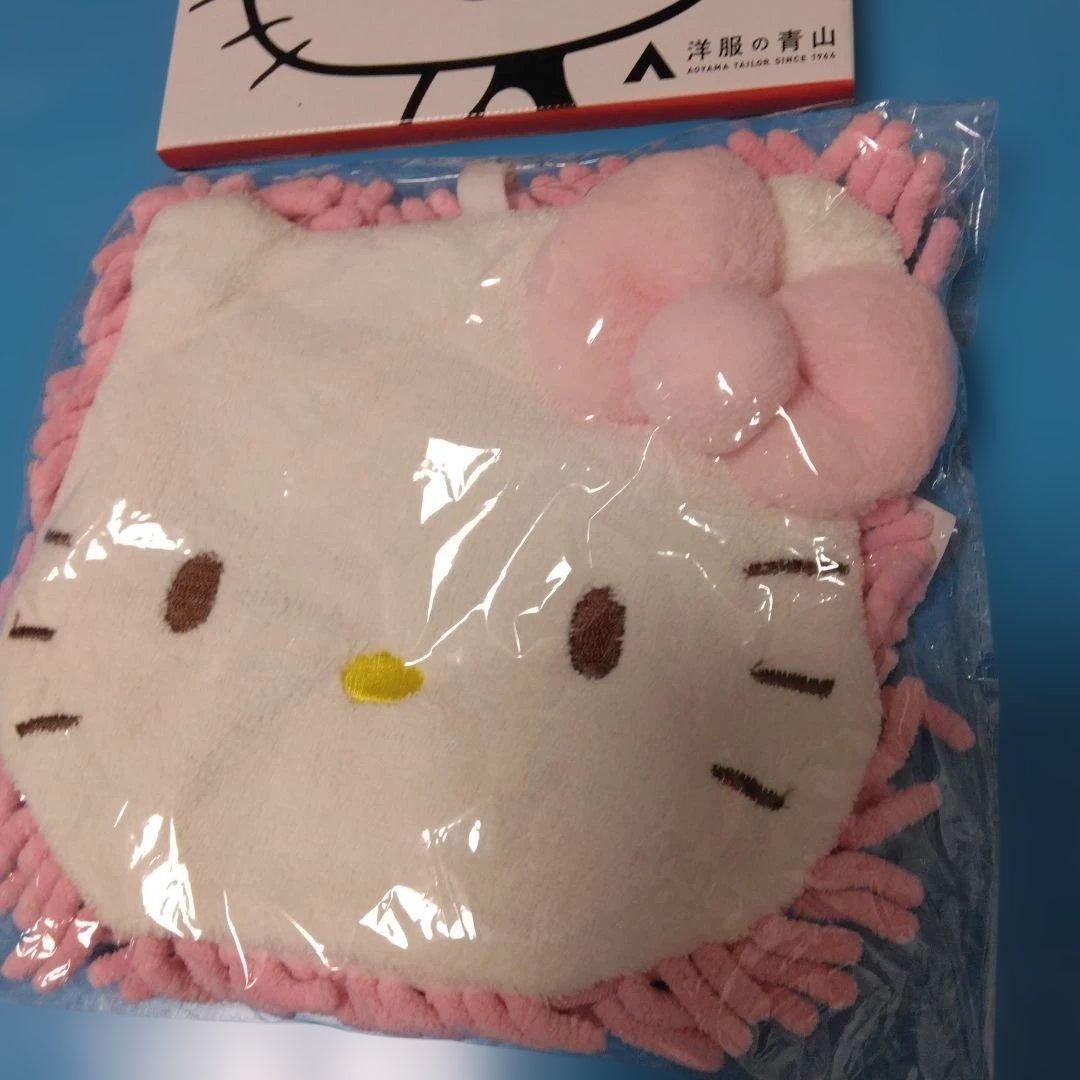 新品未使用　ハローキティ オリジナルキッチンボード　モップ　非売品　洋服の青山 — image 2