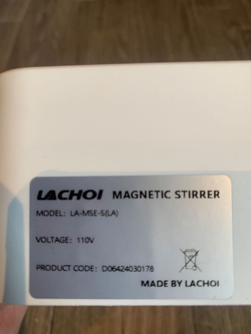 ★極美品　マグネチックスターラー 本体 LA-MSE-S 磁気攪拌機★ — image 2