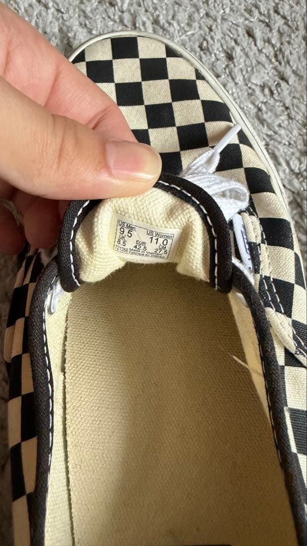 Vans チェッカー柄 スニーカー — image 5