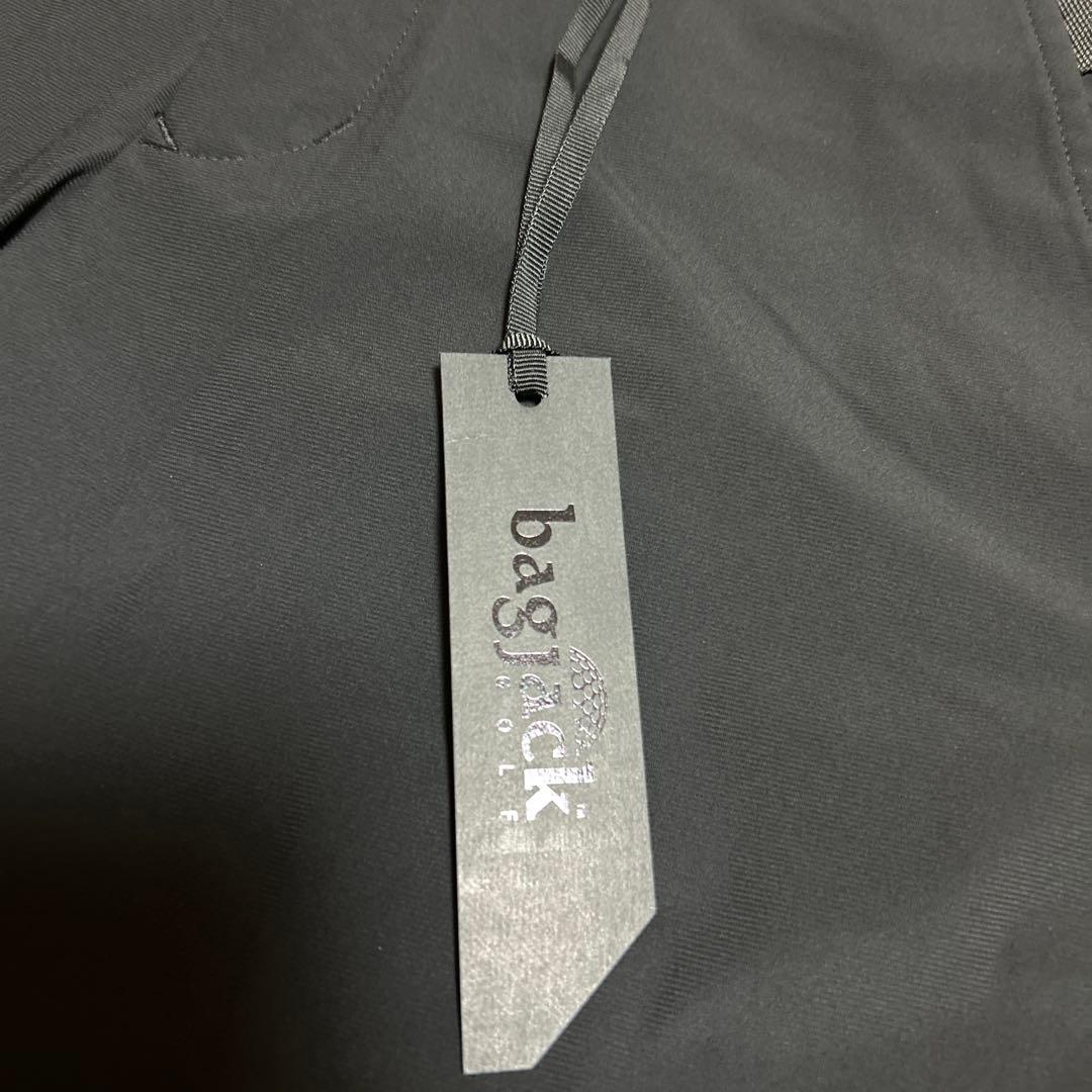 新品タグ付 bagjack バッグジャック ゴルフ ストレッチショーツ 黒S相当 — image 5