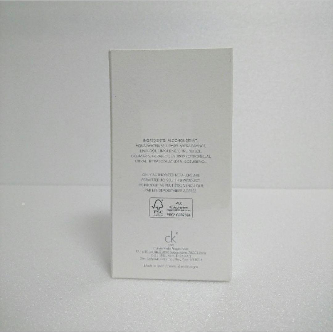 カルバンクライン シーケーワン 香水 EDT 100ml ck1 CK one — image 3