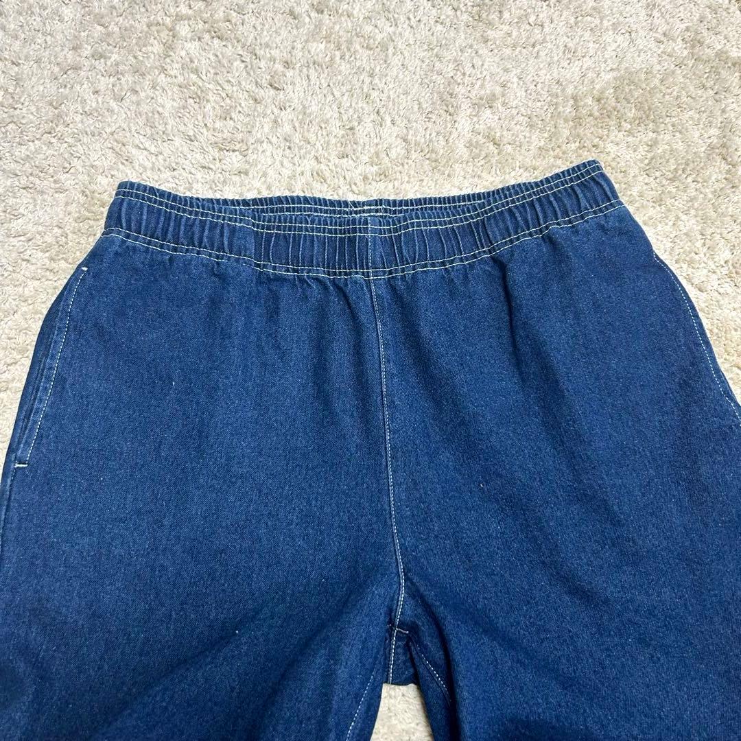 season reason ゆったり　総ゴム　デニム　シェフパンツ　LL — image 2