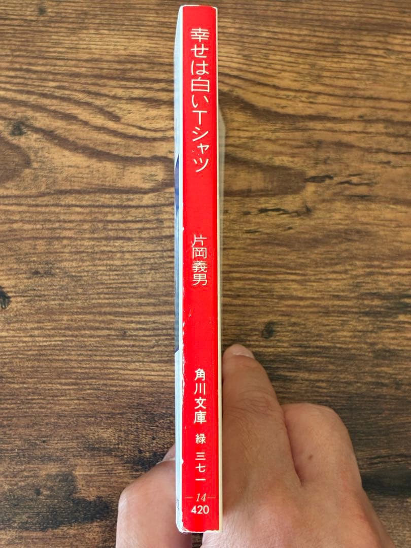 【初版】片岡義男 『幸せは白いTシャツ』角川文庫 80年代 シティポップ — image 3