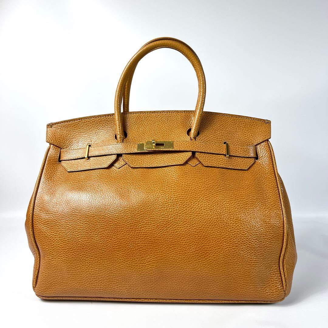 HIGH　CLASS　ハンドバッグ　キャメル　40　ハイクラス　カデナ — image 2