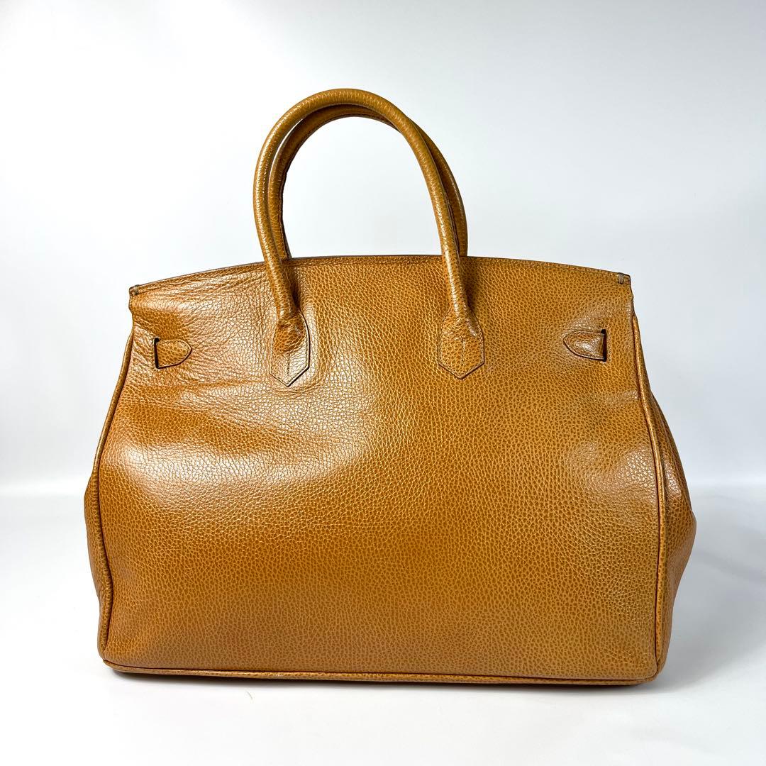 HIGH　CLASS　ハンドバッグ　キャメル　40　ハイクラス　カデナ — image 3