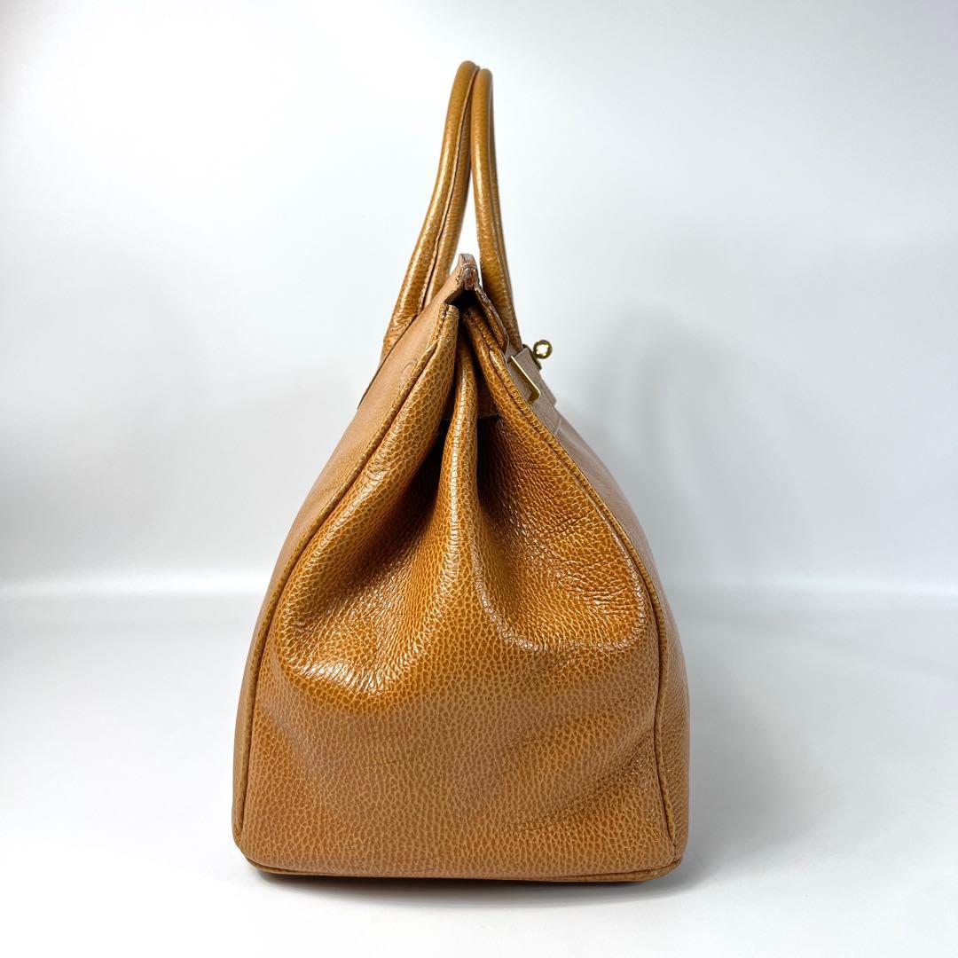 HIGH　CLASS　ハンドバッグ　キャメル　40　ハイクラス　カデナ — image 4