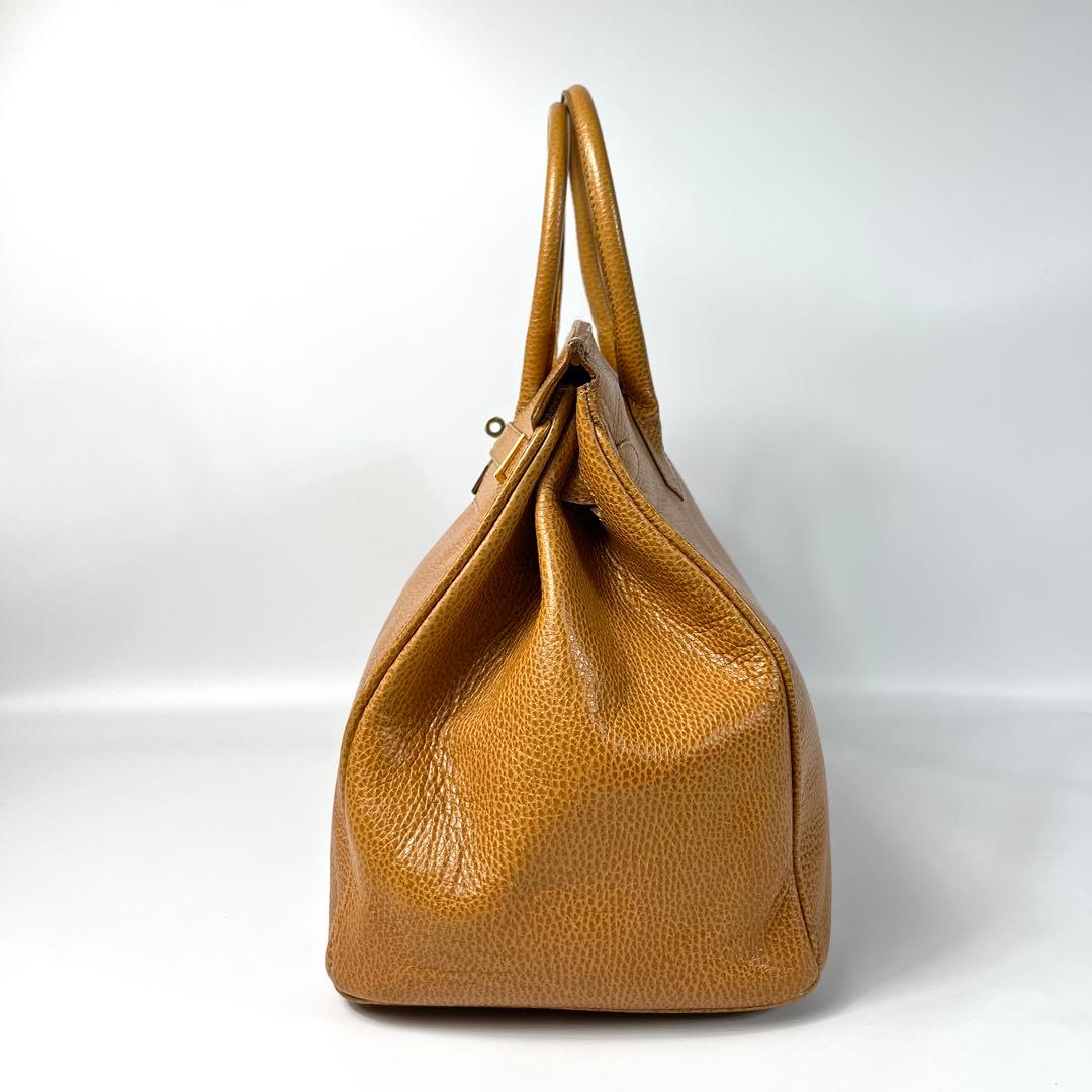 HIGH　CLASS　ハンドバッグ　キャメル　40　ハイクラス　カデナ — image 5