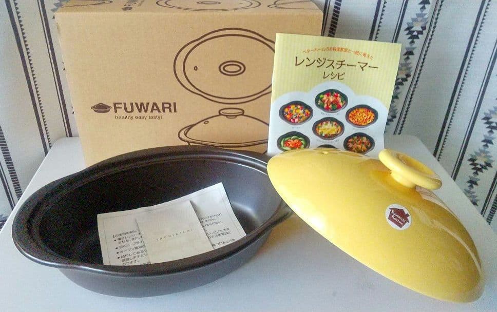 【未使用品】FUWARI たち吉 レンジスチーマー イエロー — image 2