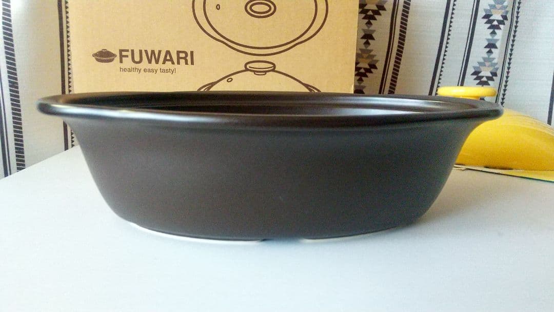 【未使用品】FUWARI たち吉 レンジスチーマー イエロー — image 4