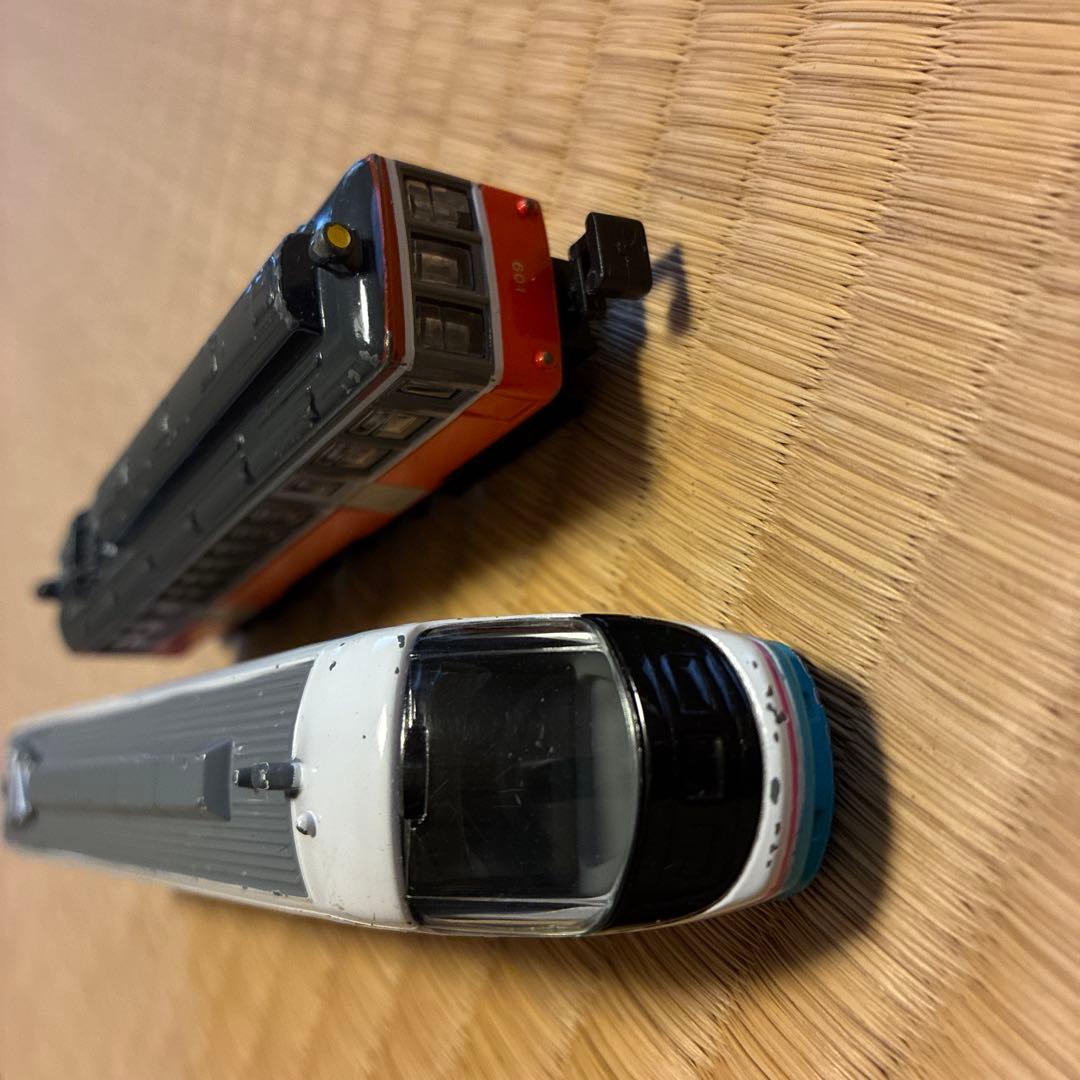 Nゲージ ダイキャストモデル 小田急ロマンスカーRSE ＆ 箱根登山鉄道セット — image 4