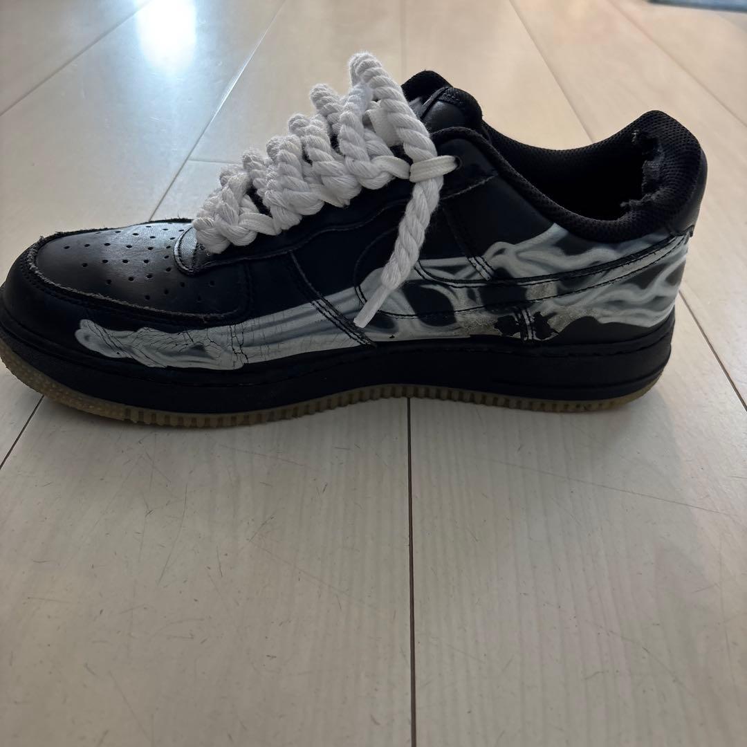 NIKE Air Force 1 Skeleton Black — image 2