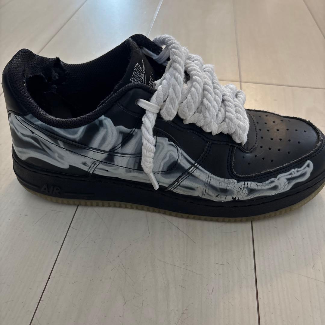 NIKE Air Force 1 Skeleton Black — image 4