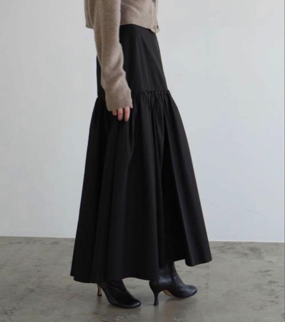 CLANE VOLUME GATHER SKIRT 【丈詰め済】 — image 2