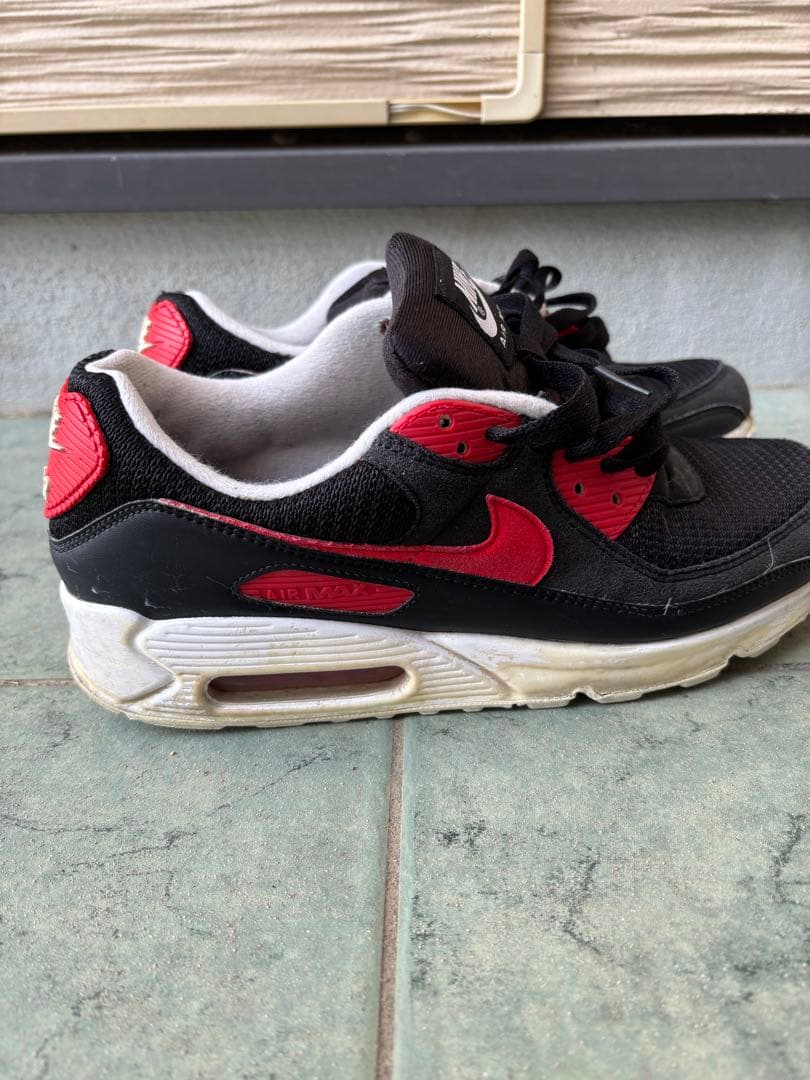 お*こ様 Nike Air Max ブラック/レッド スニーカー/オーダーメイド — image 2