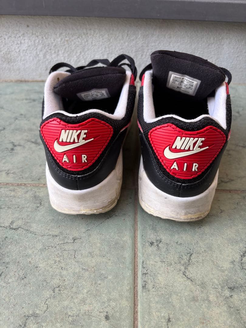 お*こ様 Nike Air Max ブラック/レッド スニーカー/オーダーメイド — image 3