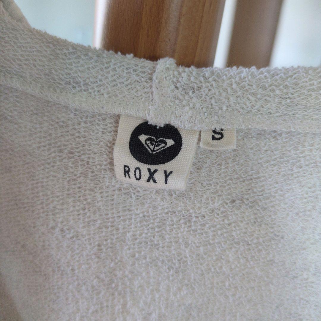 ROXY フード付き 半袖 ロングワンピース S — image 3