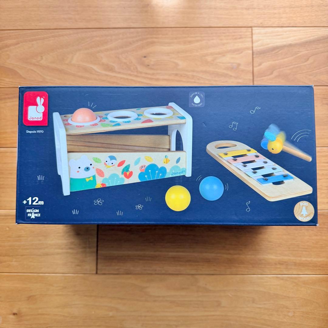 【Janod】 ジャノー ピュアタップタップシロフォン 鉄琴 知育玩具 1歳 — image 2