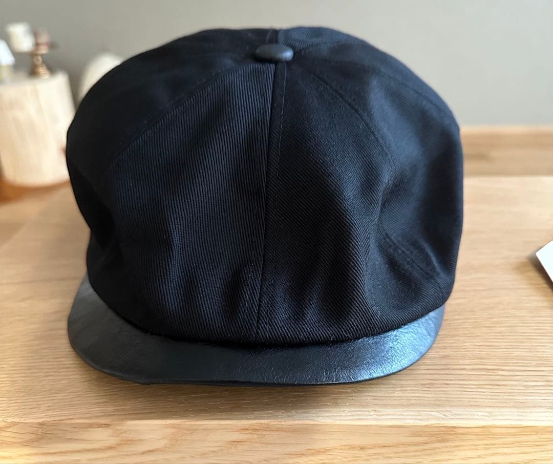 CALEE combi type T/C chino casquette 黒 — image 2
