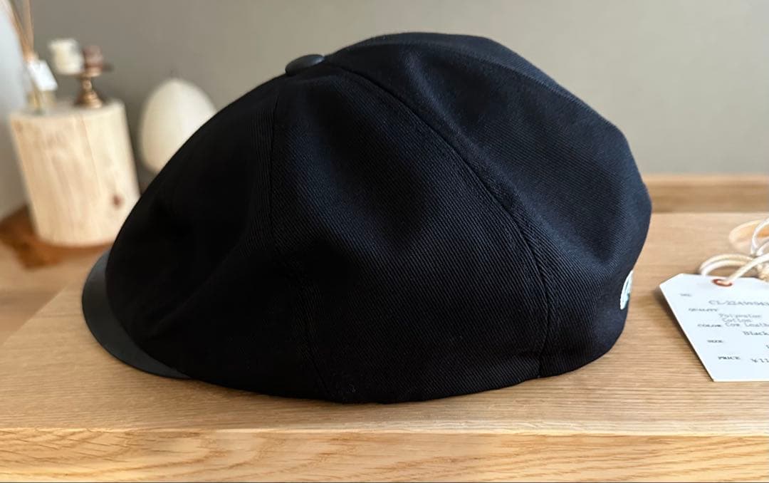 CALEE combi type T/C chino casquette 黒 — image 3