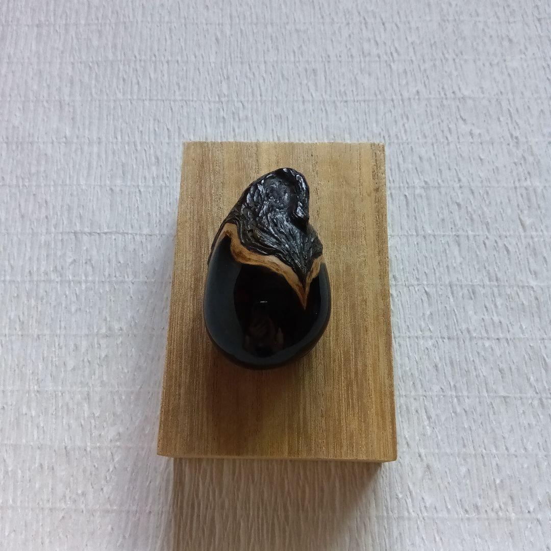 茶道具　香合　乾漆　茄子 — image 2