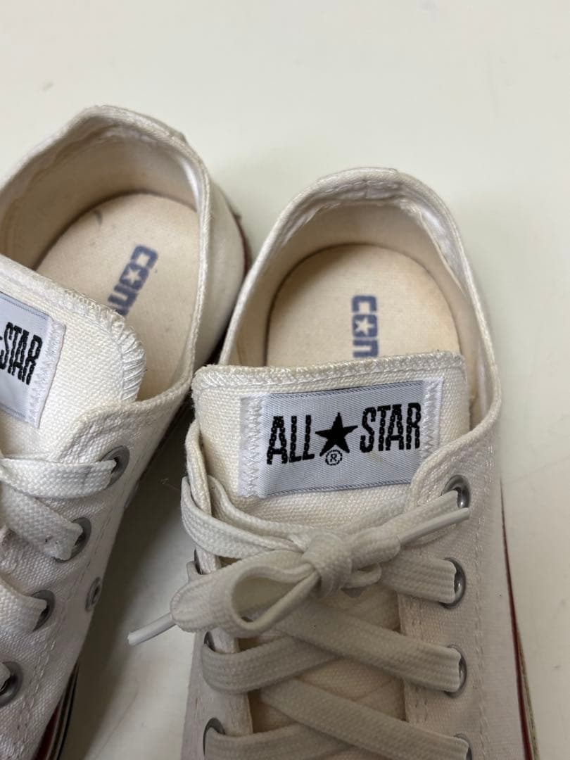 Converse All Star メンズ　ローカット ホワイト スニーカー — image 4