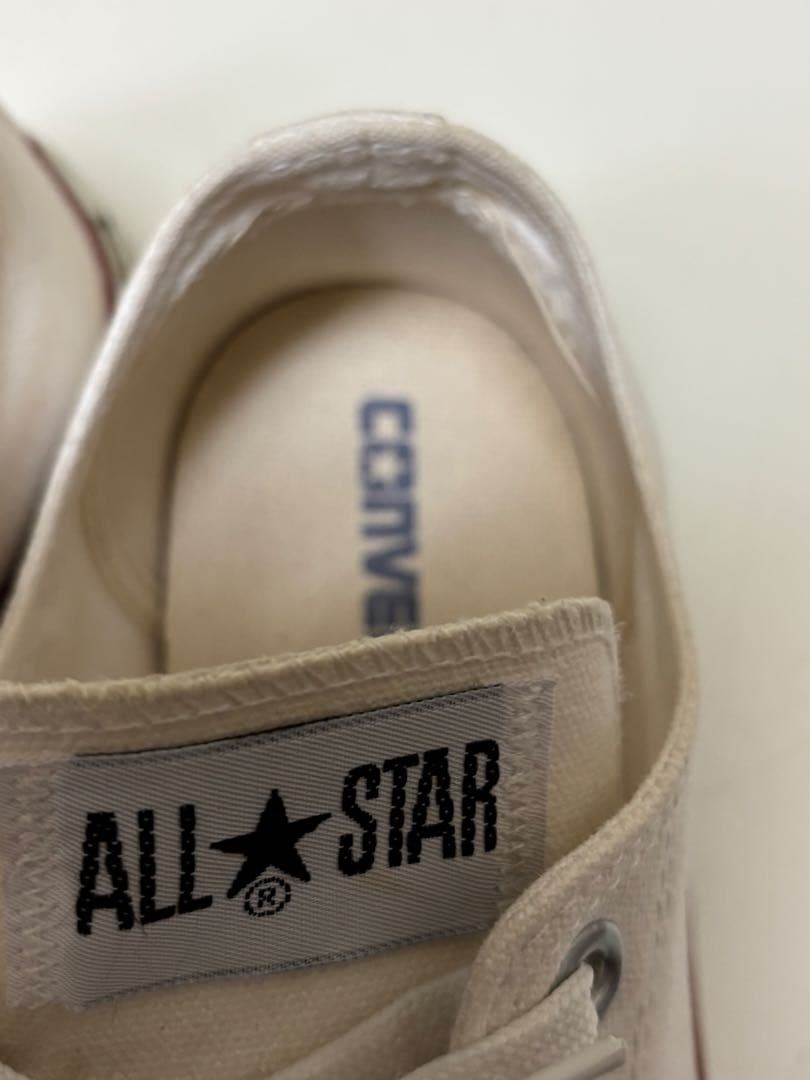 Converse All Star メンズ　ローカット ホワイト スニーカー — image 5
