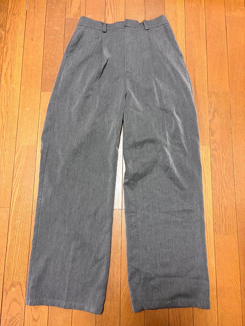 apres jour mignon センタープレス ストレート パンツ — image 2