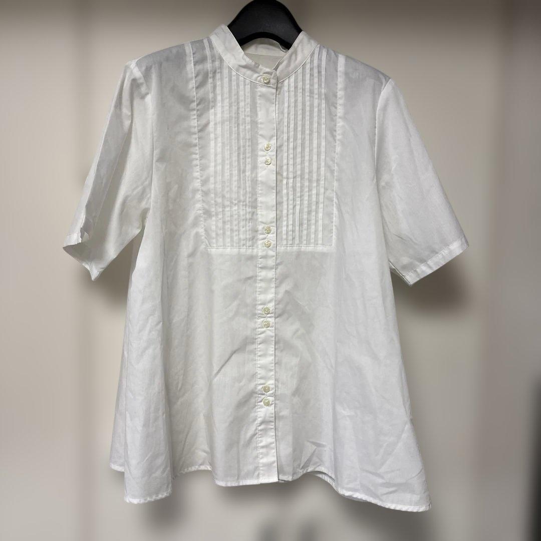 最終価格！モーメント＋❤︎T/Cブロードバンドカラーピンタックシャツ⭐︎超美品！ — image 3