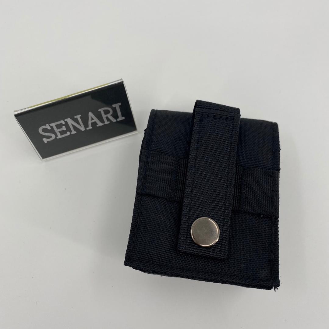S-656/サバゲー/新品/モール対応　煙草ポーチ　たばこ入れ/ブラック　黒 — image 2