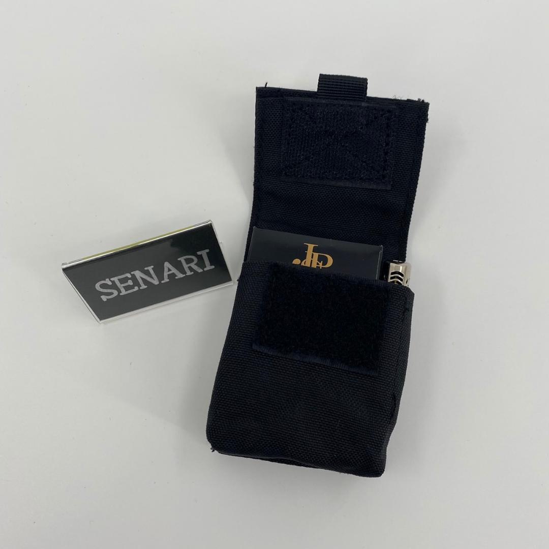S-656/サバゲー/新品/モール対応　煙草ポーチ　たばこ入れ/ブラック　黒 — image 3