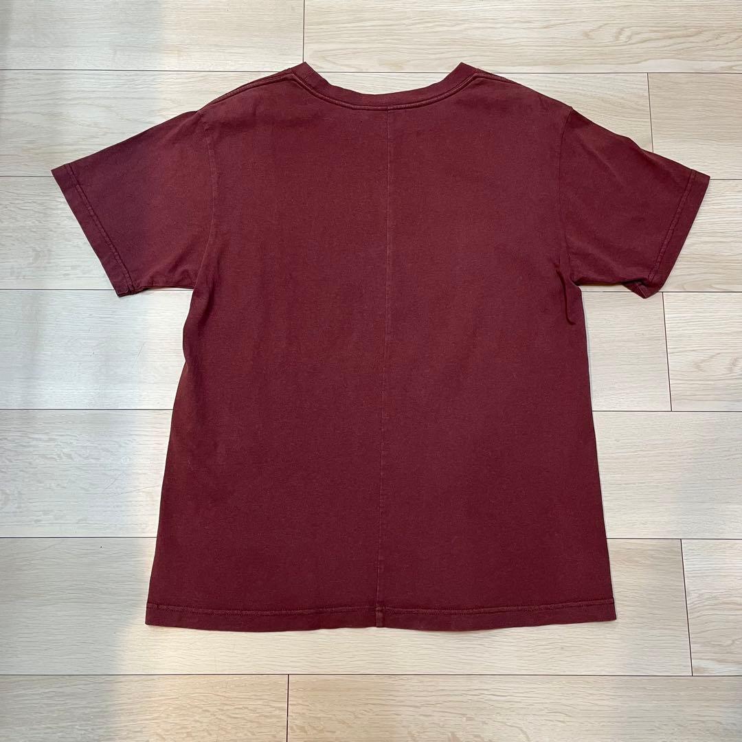 ミラオーウェン VARIED 半袖Tシャツ ボルドー コットン — image 2
