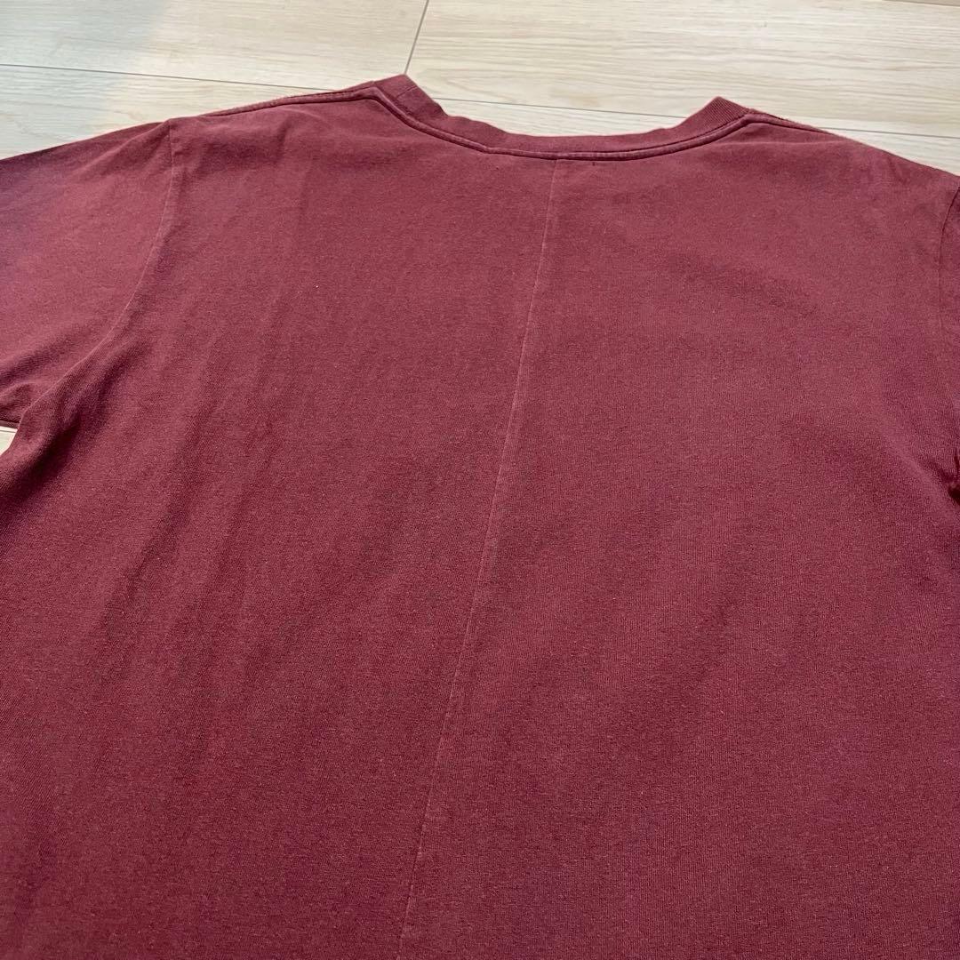 ミラオーウェン VARIED 半袖Tシャツ ボルドー コットン — image 4
