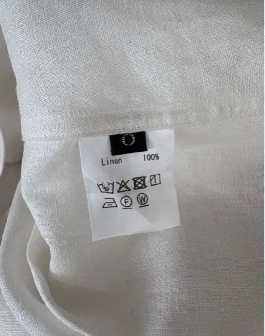 wafu シャツ　リネン　スリーピングシャツ オフ白 — image 4