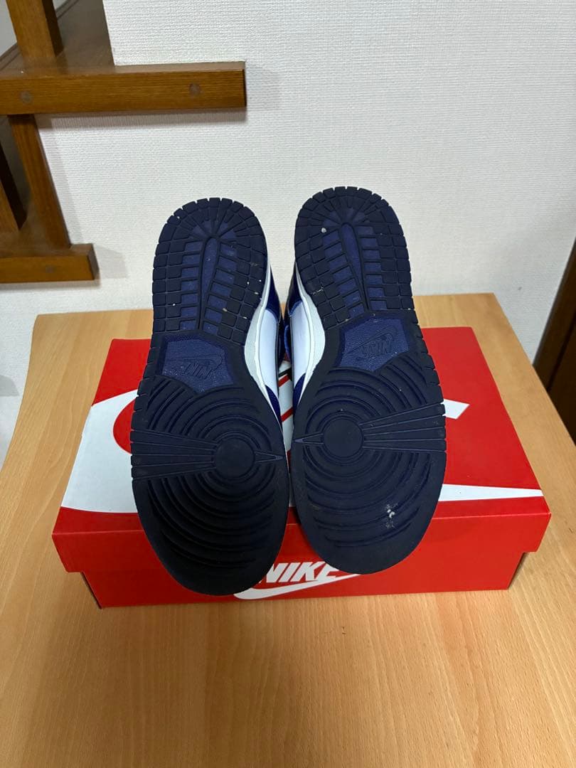 美品！NIKE ウィメンズ ダンク ハイ ディープロイヤルブルー 23.5cm — image 5