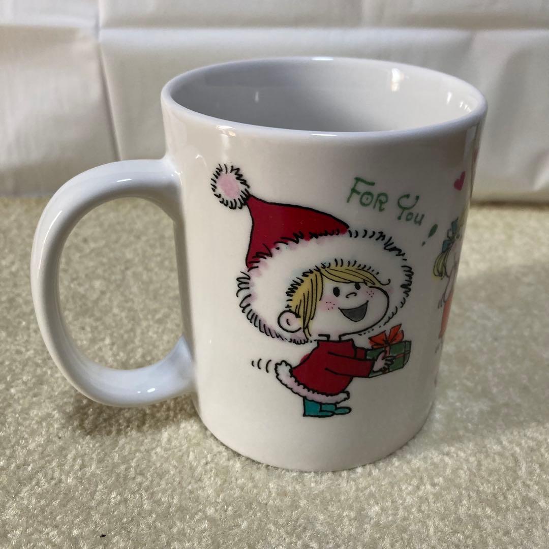 レア　限定品　レトロ　水森亜土　サイン入り　マグカップ　洋食器　コーヒーカップ — image 3