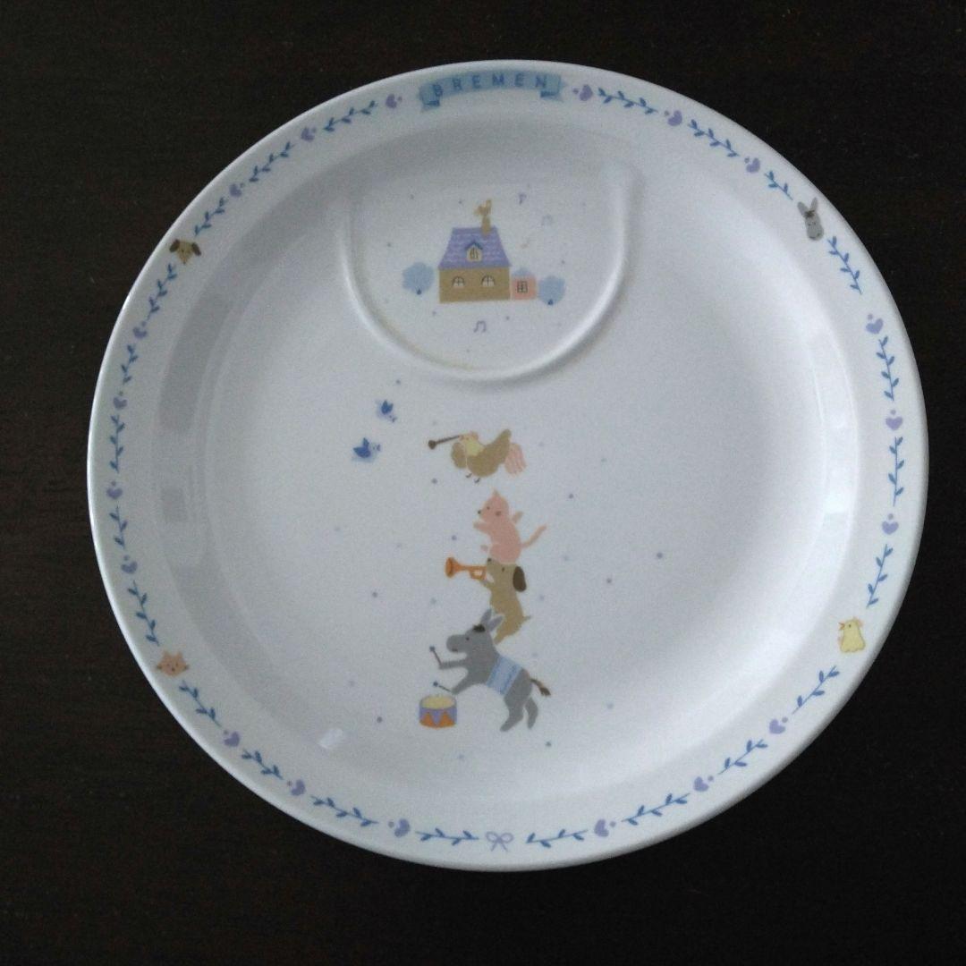 ナルミ　NARUMI　ブレーメン　子ども食器　３点　テクノセラム — image 2